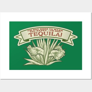 Tequila Makes You Happy Posters and Art